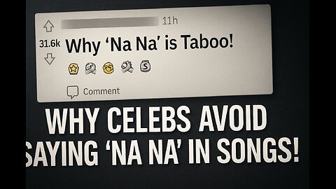 The Real Reason Stars Never Sing 'Na Na'
