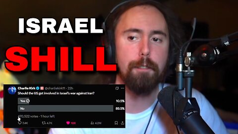 Asmongold SHILLS for Israel
