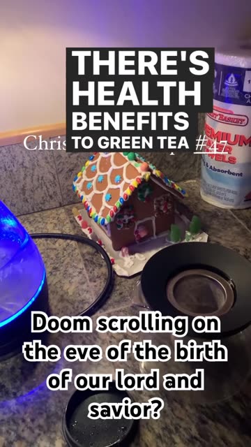 Green Tea Christmas Tip 47 #christmaseve