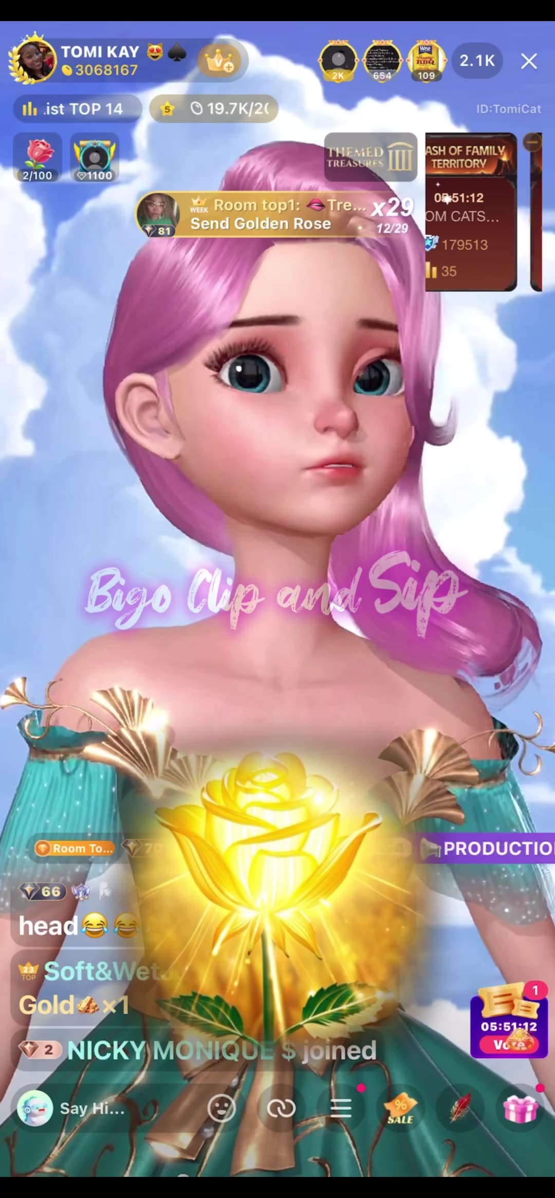 TomiKay listens to MessyCaller n TrinaB discuss the fight 8/26/25 #bigoclipandsip