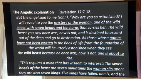 Revelation 17&18: The fall of Babylon