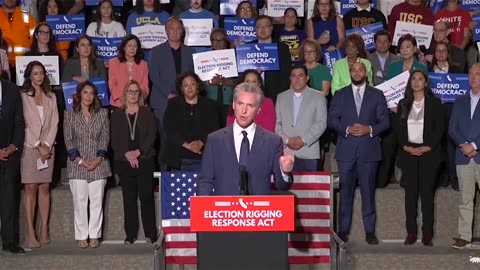California Governor Newsom announces redistricting ballot measure