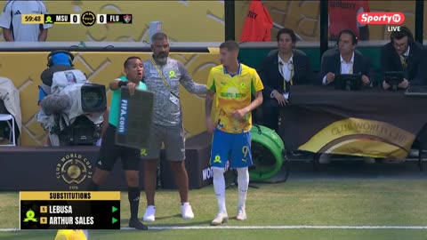Mamelodi Sundowns vs Fluminense Club World Cup 3rd Game