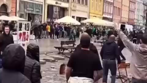 Violent Fans of Footballs