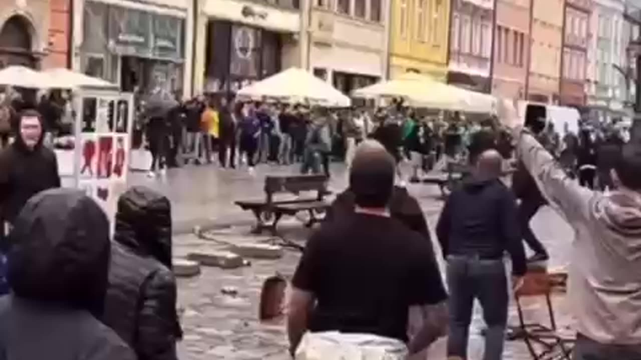 Violent Fans of Footballs
