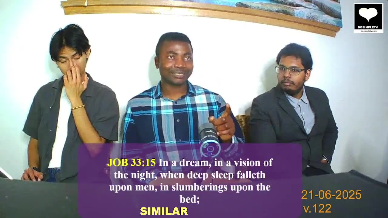 On hearing God through dreams.
