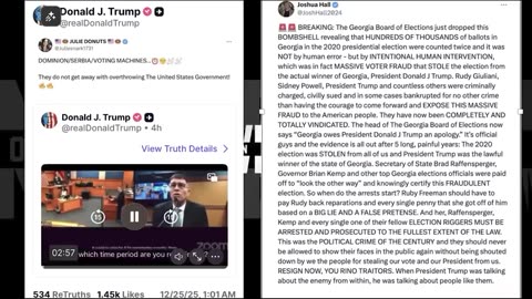 12.26.25: SCOTUS ruling on NG opens the DOOR to Insurrection act, CHRISTmas comms, Pray!