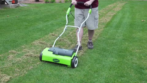 How to DETHATCH an UGLY LAWN - CHEAP