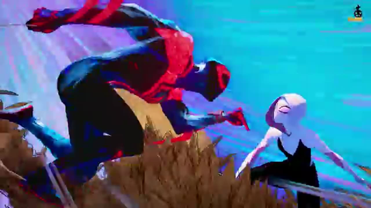 Gwen Stacy Fights Vulture in the Opening Battle! _ Spider-Man_ Across the Spider-Verse