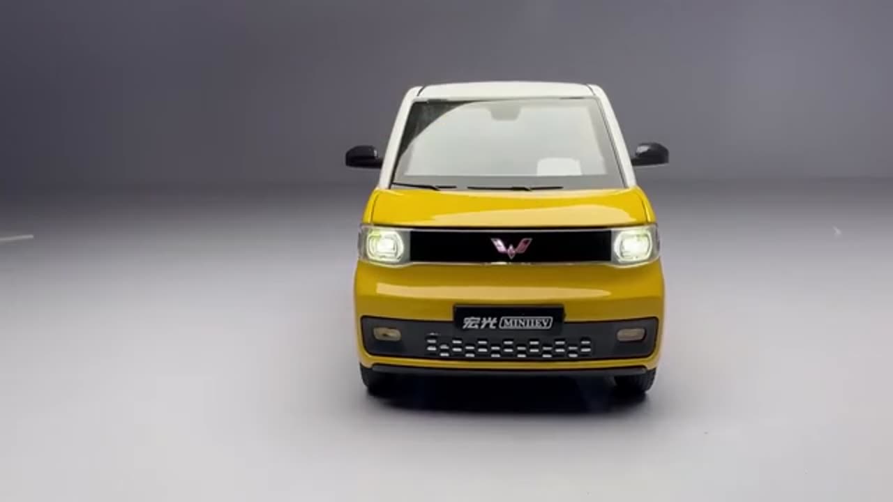 Unboxing of Wuling Mini EV Diecast Model Car _part2