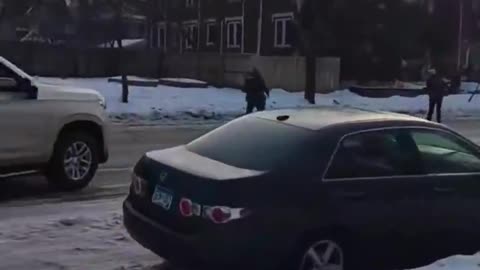BREAKING: New video captures the ICE-involved shooting in Minneapolis, Minnesota.
