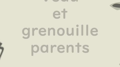 Veau et grenouille parents - Huhito Fables-Version française Vol.19