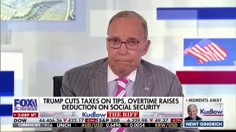 Trump's first six months have been "one, big, beautiful bill," according to Larry Kudlow.