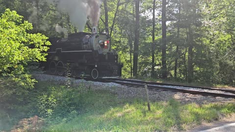 Great Smoky Mountains Railroad 1702 June 11 2025