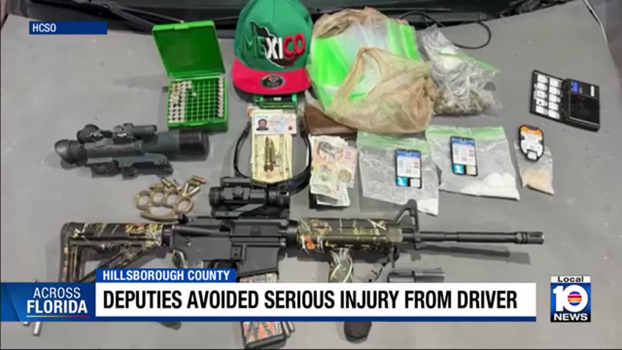 HCSO: Driver arrested near Tampa after