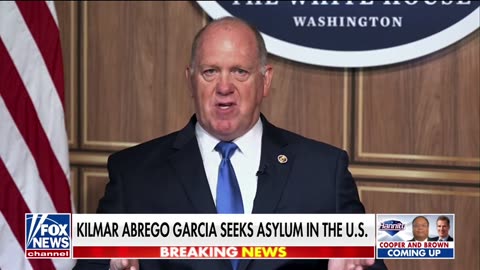 Border Czar Tom Homan: Abrego Garcia Will Be Deported!