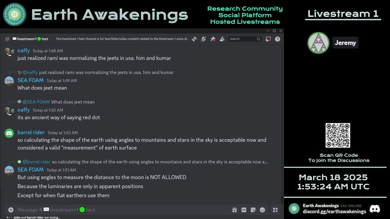 Earth Awakenings - Livestream 1 - #3048