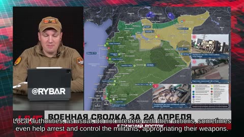 ❗️🌍🎞 🎣 Rybar Highlights of the Middle East on Apr.25, 2025