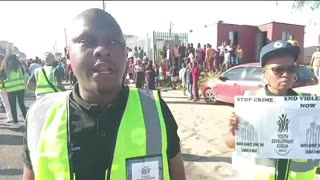 Youth march against gun violence in Samora Machel
