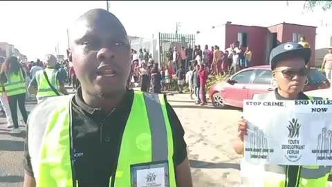 Youth march against gun violence in Samora Machel