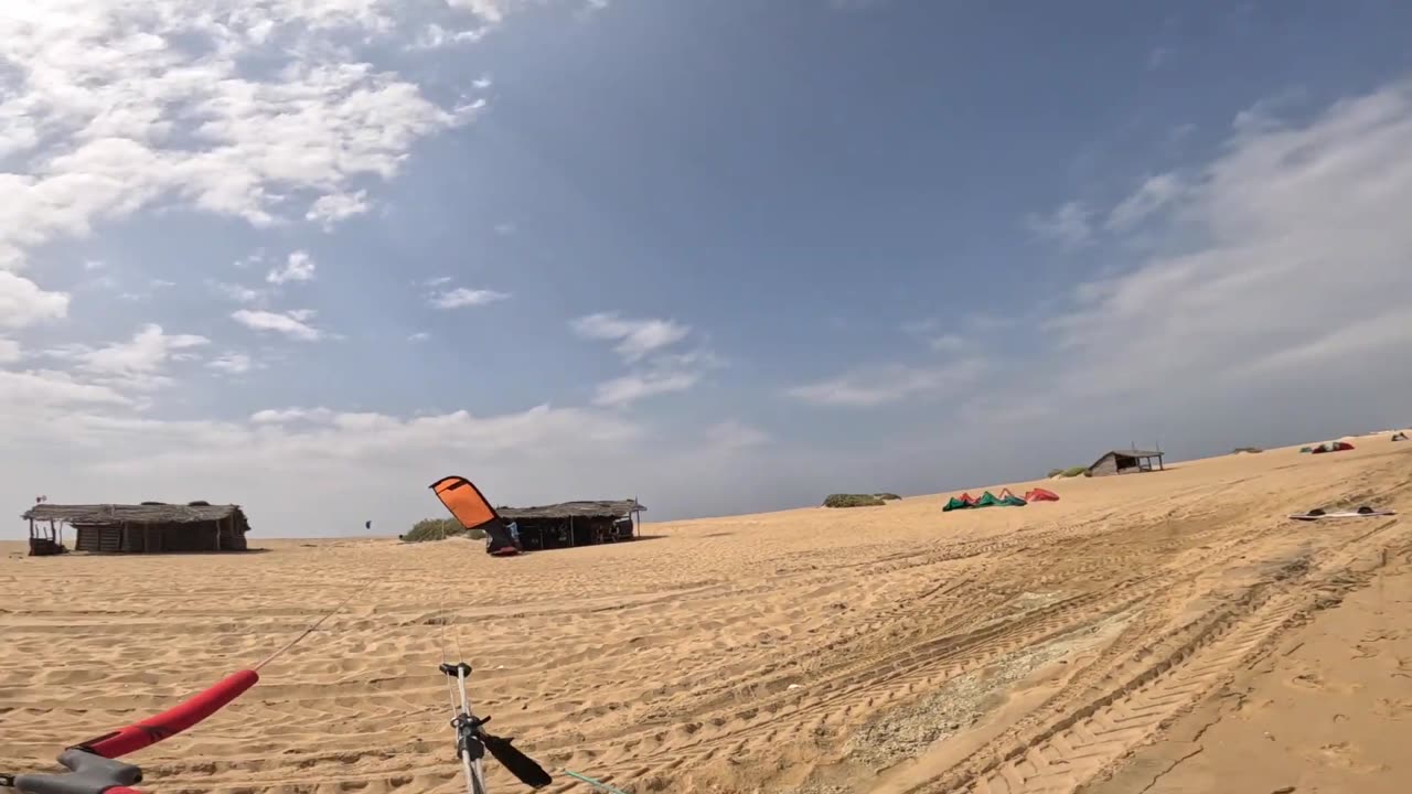 First Time Kiteboarding Kalpitiya Part 2