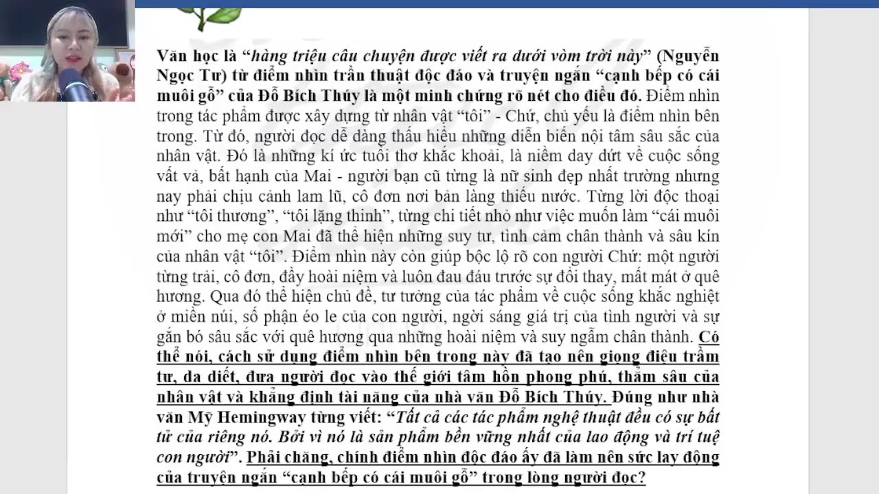 🌿 𝐓𝐓𝐒 – BUỔI 13 – CHUYÊN ĐỀ PHƯƠNG PHÁP LÀM ĐỌC HIỂU