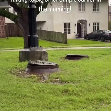 It’s time to get tf out of New Orleans. Manholes began levitating..