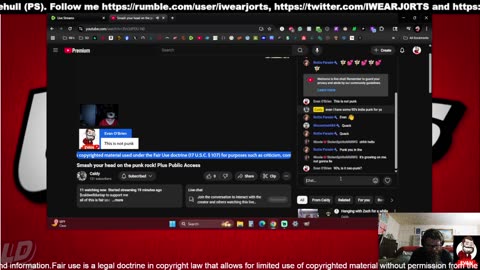 Streaming my life, 24/7.