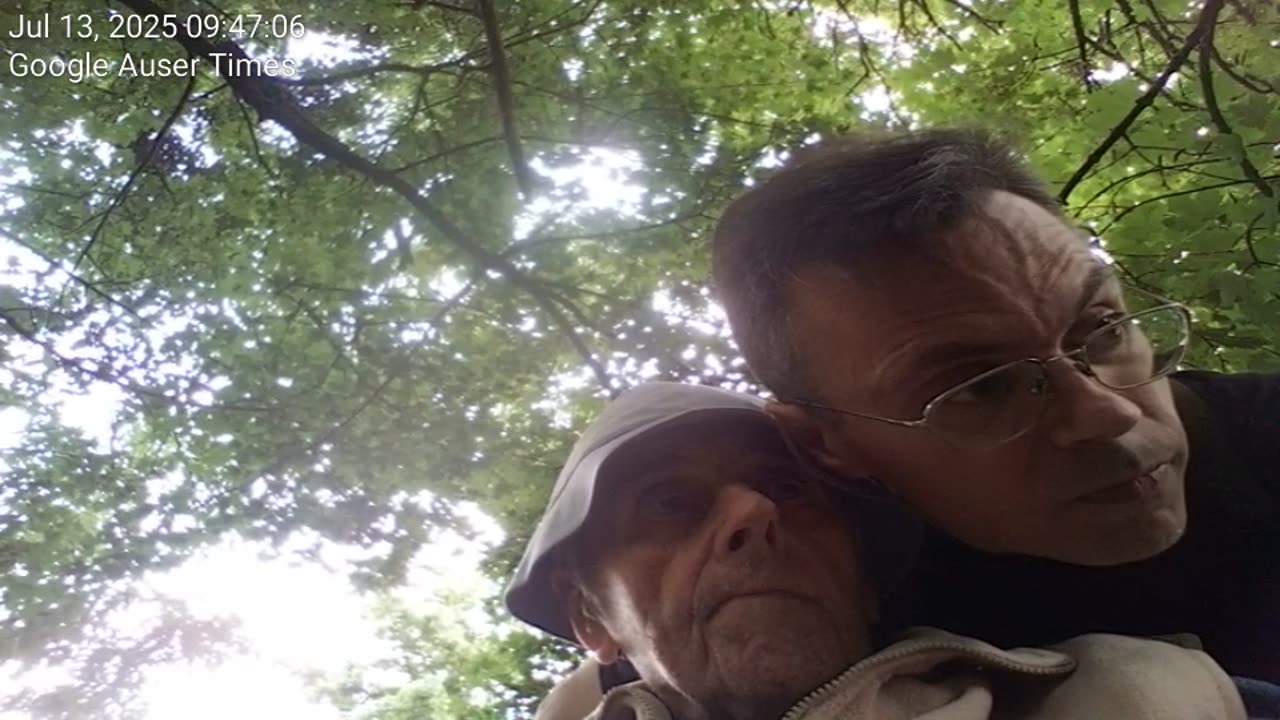 Father kept dehydrated , loaded with sleeping pills AND with saliva running out of his mouths