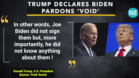 🚨 👍 Hunter Biden To Go To Jail Now? Trump’s Shocking Announcement On Pardons By Joe Biden | Autopen