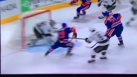 Oilers C #21 Trent Frederic 🥅(1)🏒Wrist-Shot Goal