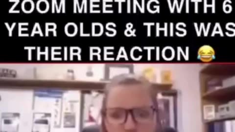 Teacher’s Zoom Fart 💨😂 | Kids’ Reactions Are Priceless 🤣👩‍🏫#FunnyVideo 😂🎬 #ZoomFails 💻🤣 #Teacher