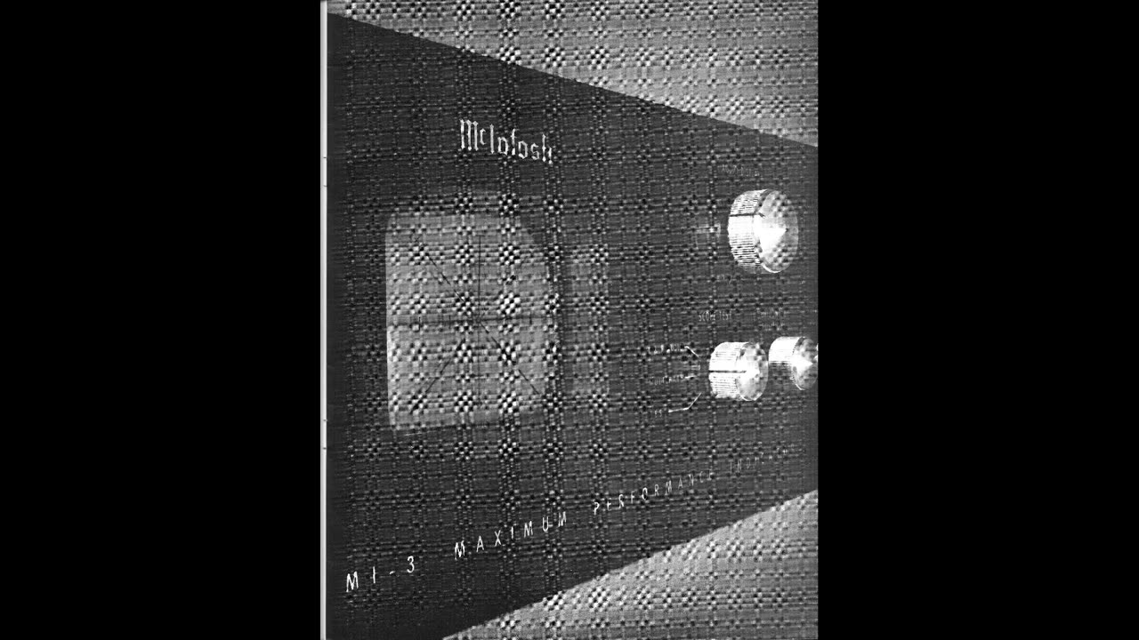 1964 McIntosh Amplifier Catalog No Sound, Historical Reference
