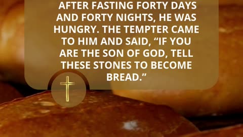 Matthew 4:2-3