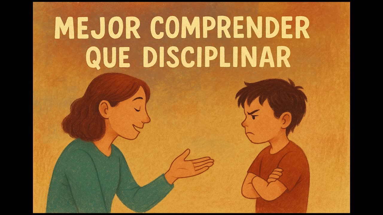 Mejor comprender que disciplinar