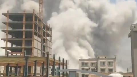 The headquarters belonging to Iran’s Islamic Revolutionary Guard Corps was just struck