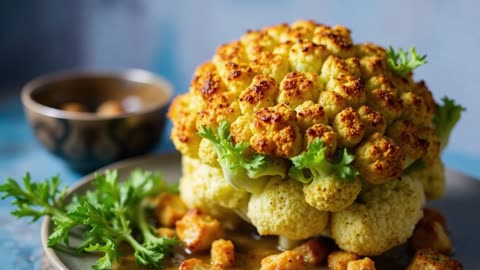 The Ember-Fired Tandoori Cauliflower Crown