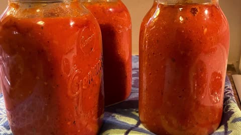 Canning Spaghetti Sauce
