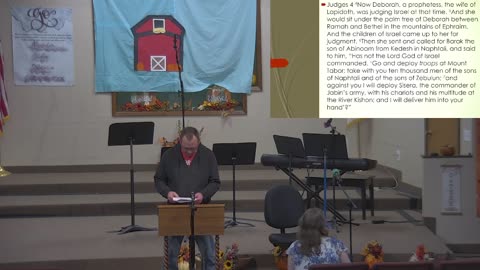 15 Minute Seminar week 3 of 5 at Moose Creek Baptist Church 11/16/2025