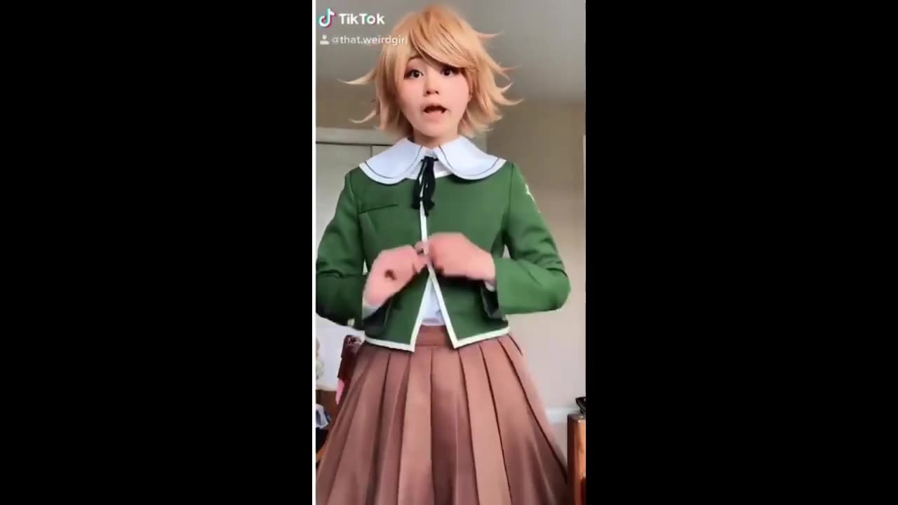 chihiro fujisaki tiktok cosplay compilation part two (2019)