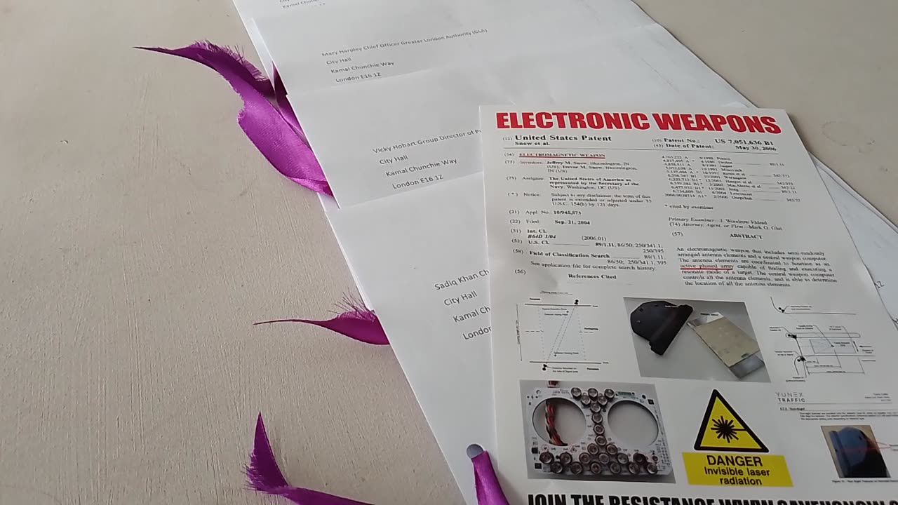 mm wave weapons installation in uk towns and cities...