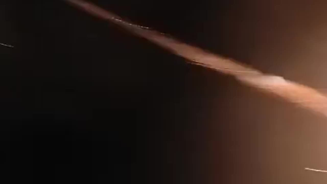 Additional documentation from the barrage a short time ago.