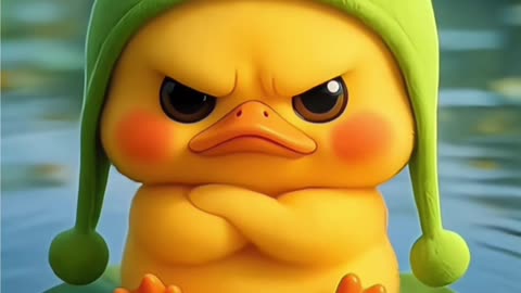 Angry Duck 🐥||Zoomzap Kids|| #duck #cutebaby #animation #ai #funny #shorts