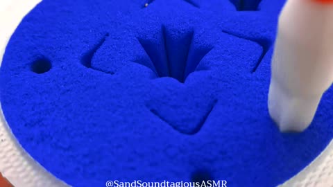 Satisfying Kinetic Sand Pokes 2 – ASMR in Seconds
