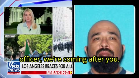 AG Pam Bondi - The FBI has identified the man who was throwing cinder blocks at police cars.