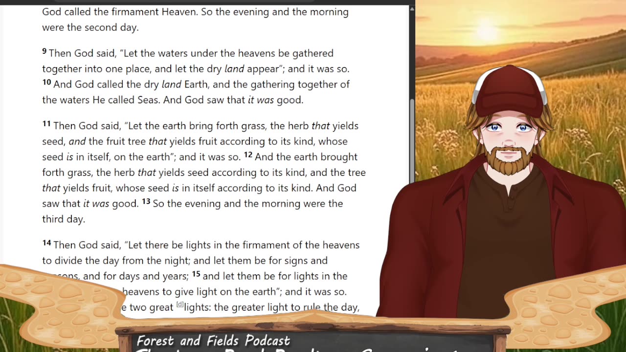 The Long Road Readings: Genesis 1