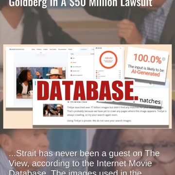 Fact Check: George Strait Is NOT Suing 'The View' And Whoopi Goldberg In A $50 Million Lawsuit