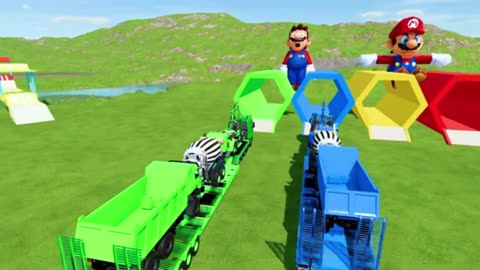Farming Simulator 22: Emergency Vehicle Train Transport