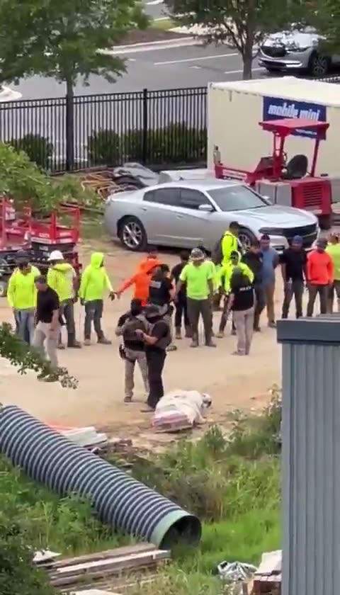 ICE just did a massive illegal migrant bust on a construction site in Tallahassee