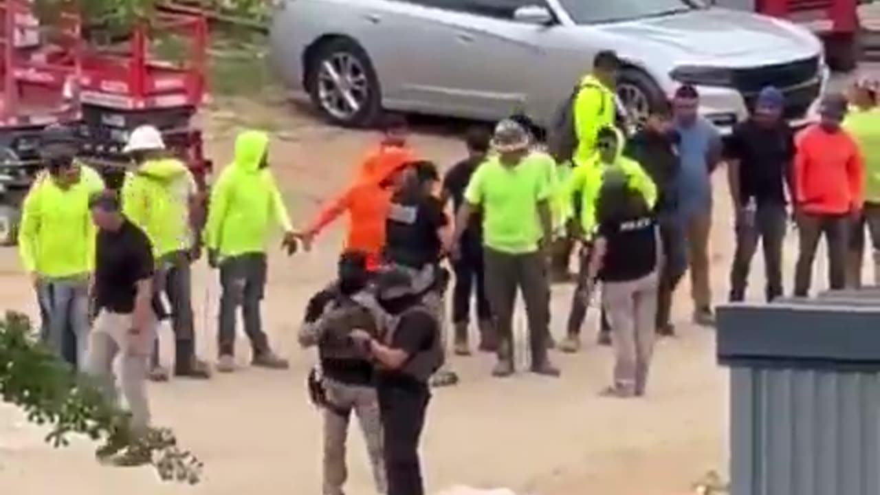 ICE just did a massive illegal migrant bust on a construction site in Tallahassee